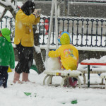 雪遊び (4)